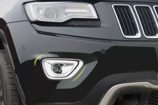 ნისლის ფარის G.CHEROKEE 2014-2016 ხუფის კომპლექტი მარჯვენა (ქრომირებული)